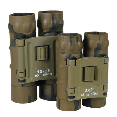 Center Focus 10x Roof Prism Binoculars Fully Coated Desert Camouflage